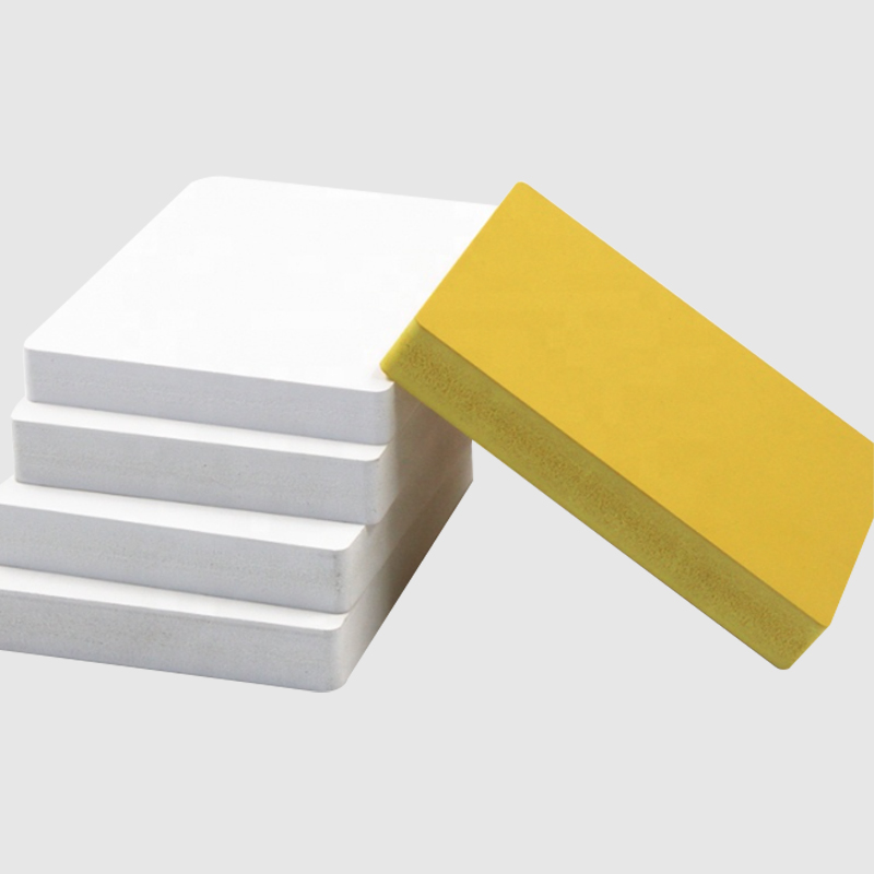 12mm Sheet Pvc Colored Foam Board Bright Yellow/White