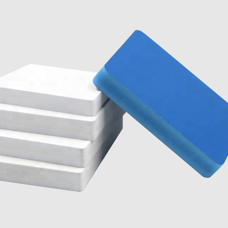 15mm Eco-Friendly Waterproof UV Printed Sky Blue/White PVC Foam Board