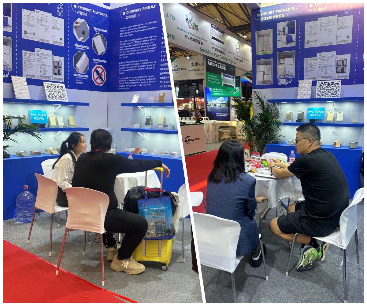 Global buyers visiting Jiatao booth W2-B62A